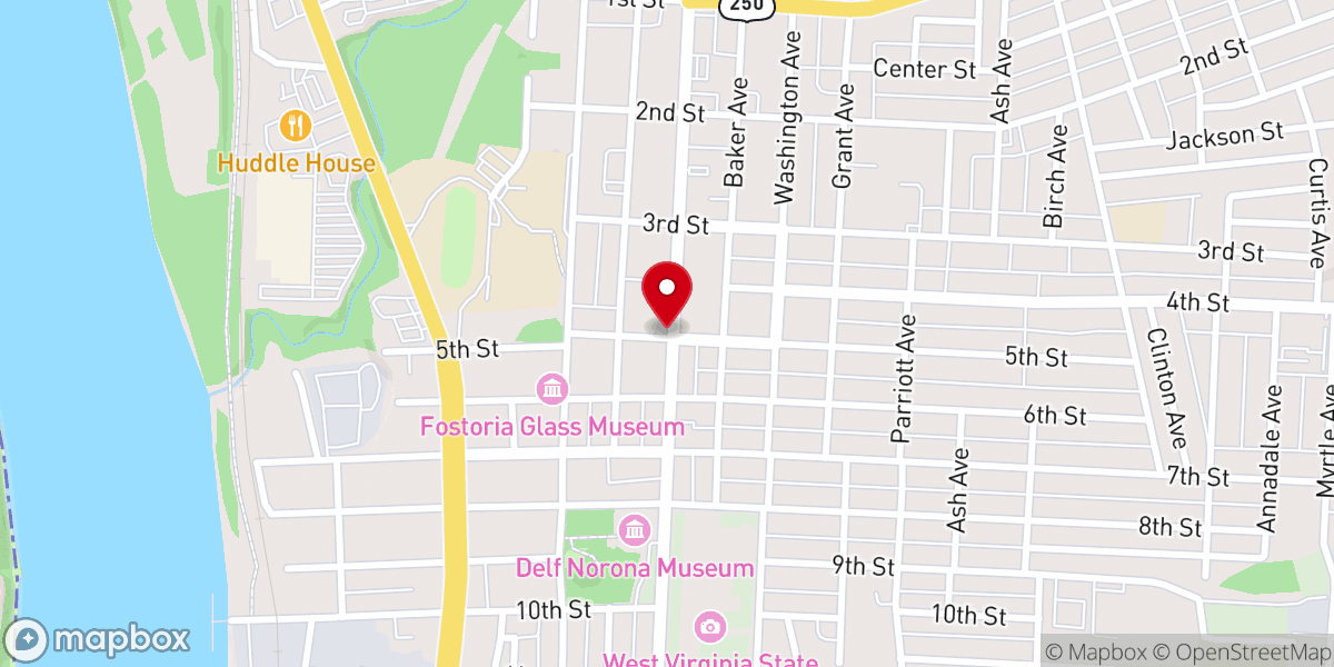Map showing location of Markle Barry