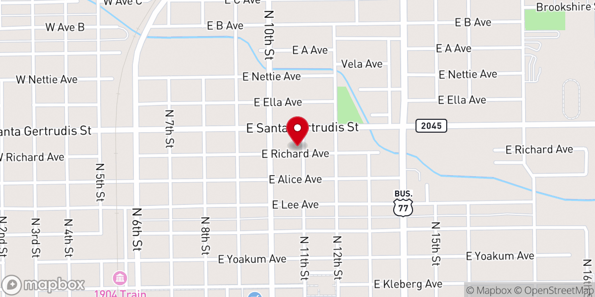 Map showing location of TEMPLO BETEL ASAMBLEA DE DIOS
