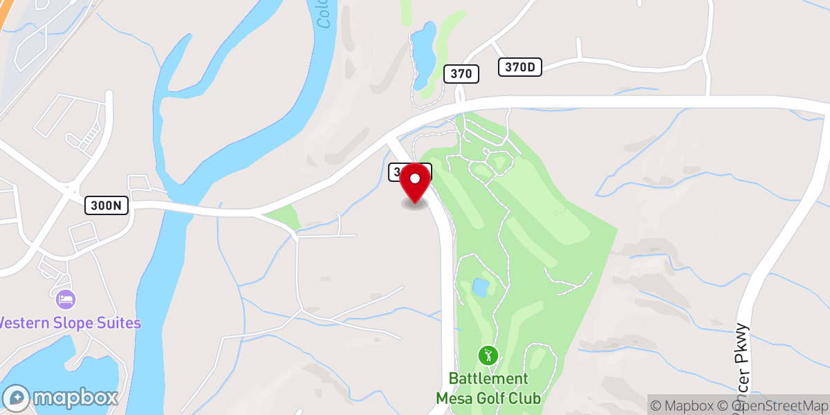 Map showing location of Crown Peak Southern Baptist