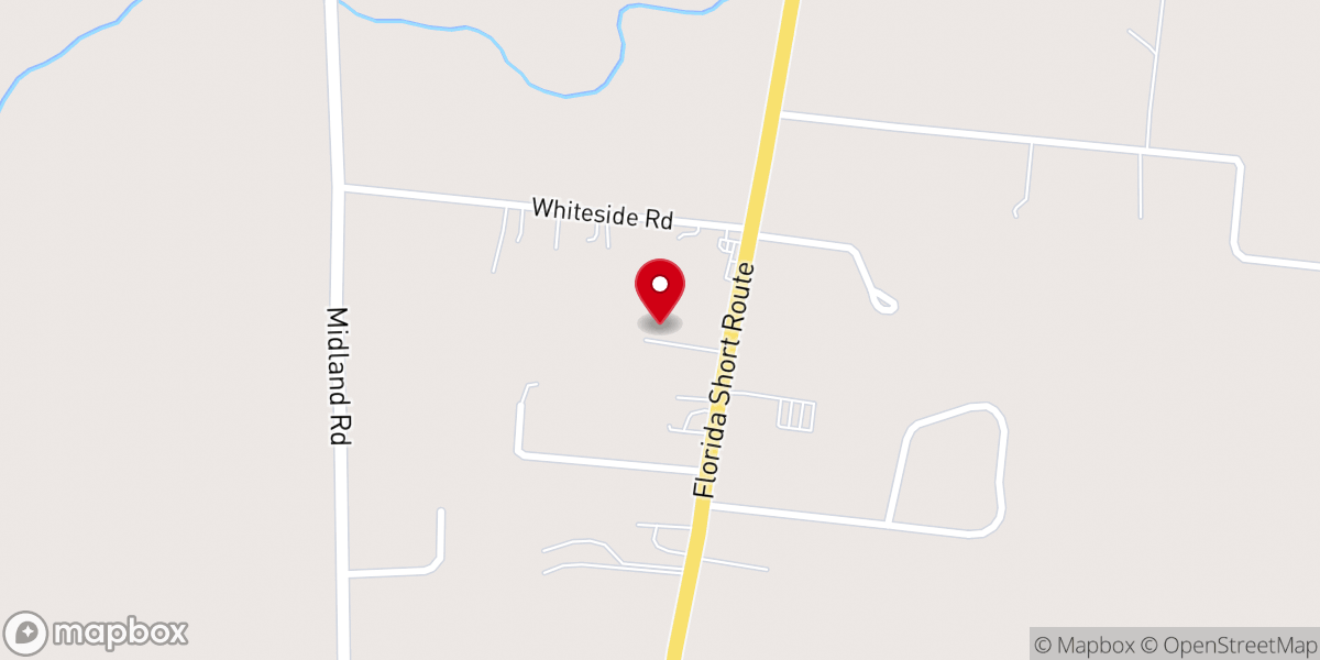Map showing location of Charis Christian Fellowship