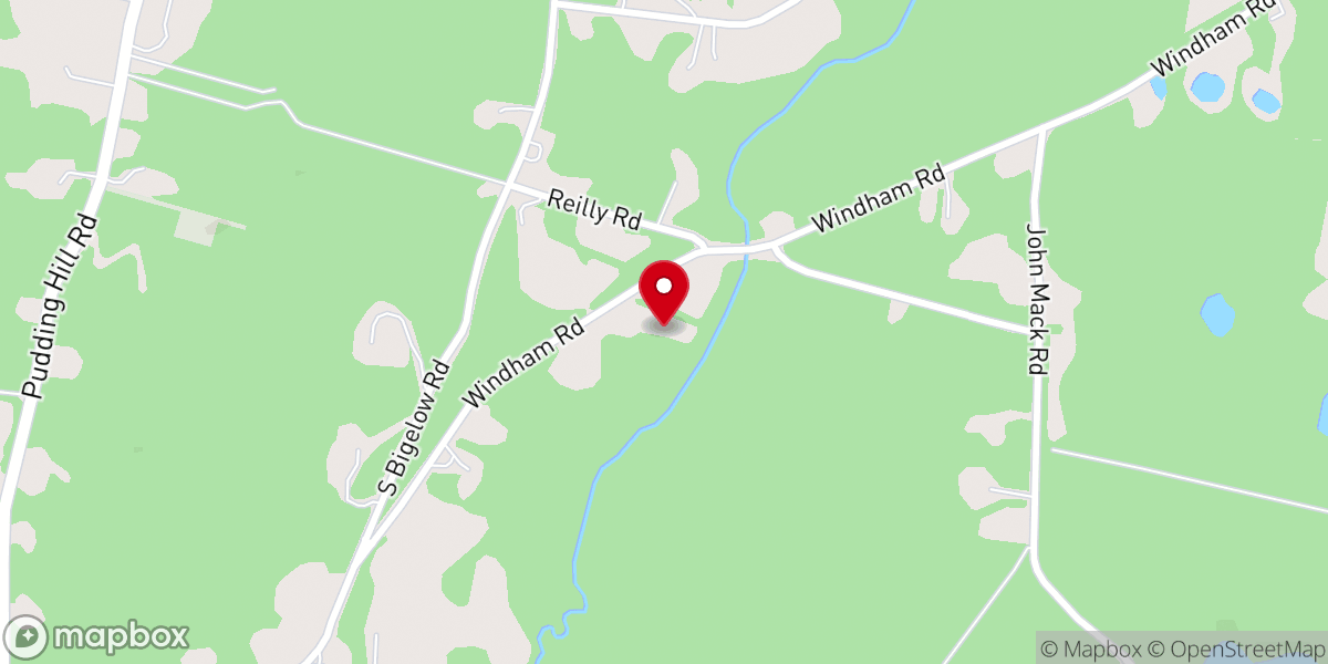 Map showing location of Howard Valley Church