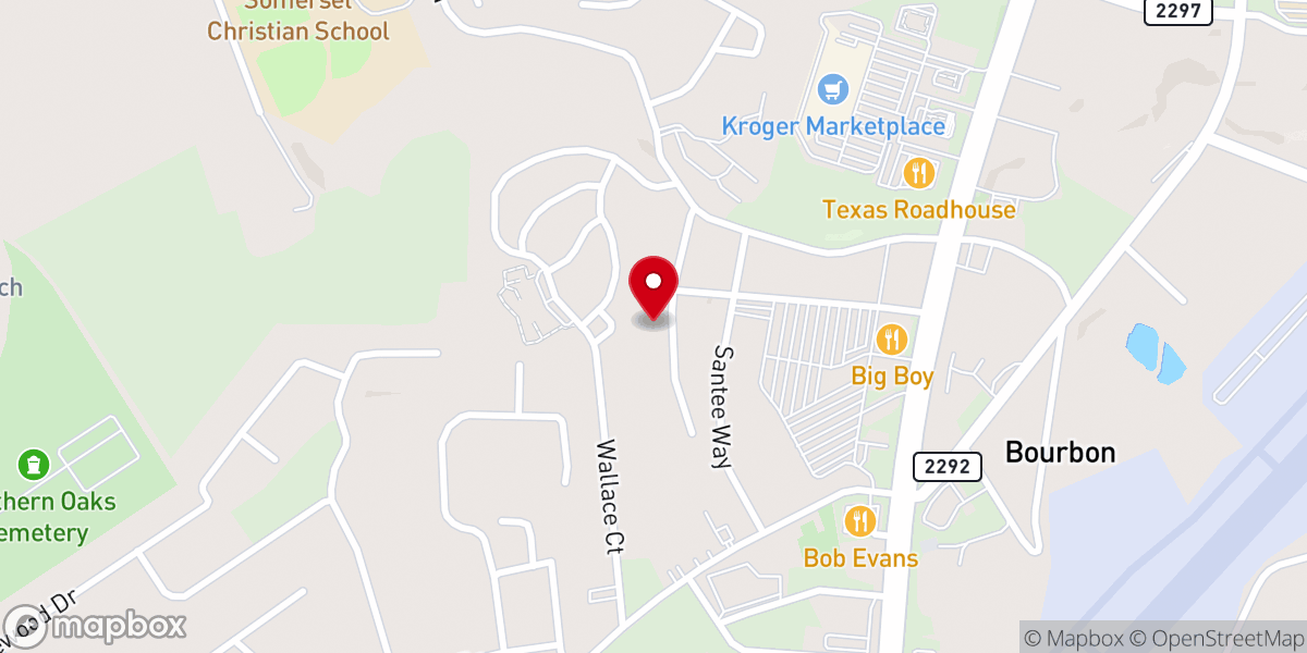 Map showing location of One27 House of Prayer