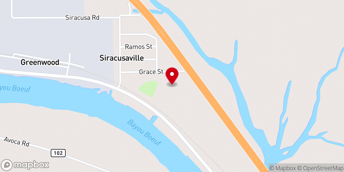 Map showing location of Pilgrim Grove Baptist Church - Food Distribution Center