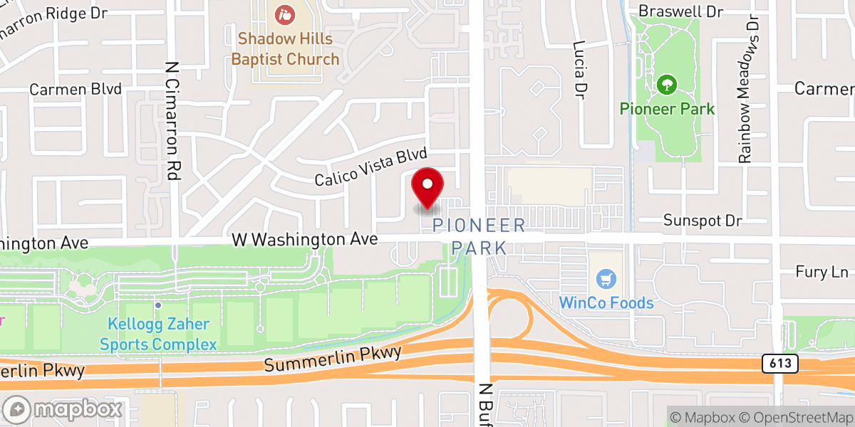 Map showing location of Overflow Church