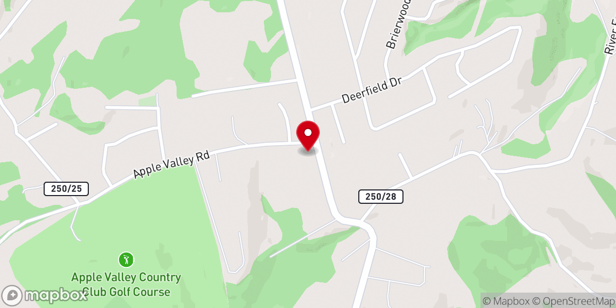 Map showing location of Whitehall Church of Christ
