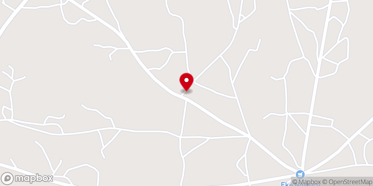 Map showing location of Immaculate Conception Catholic Church, Okwu