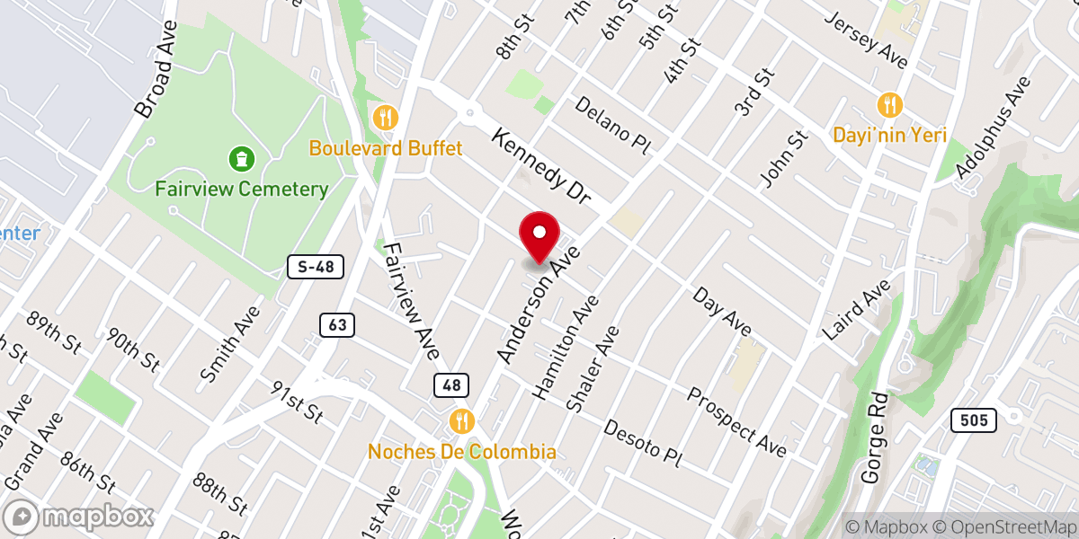 Map showing location of Iglesia de Jesucristo Palabra miel⛪