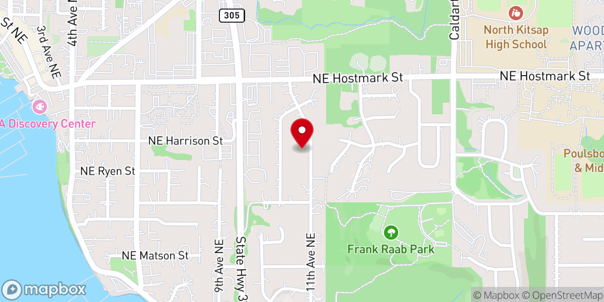 Map showing location of Alive Covenant Church