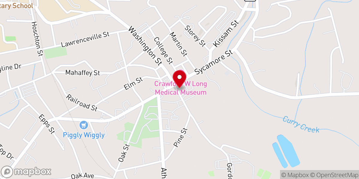 Map showing location of Revival Hall Taproom