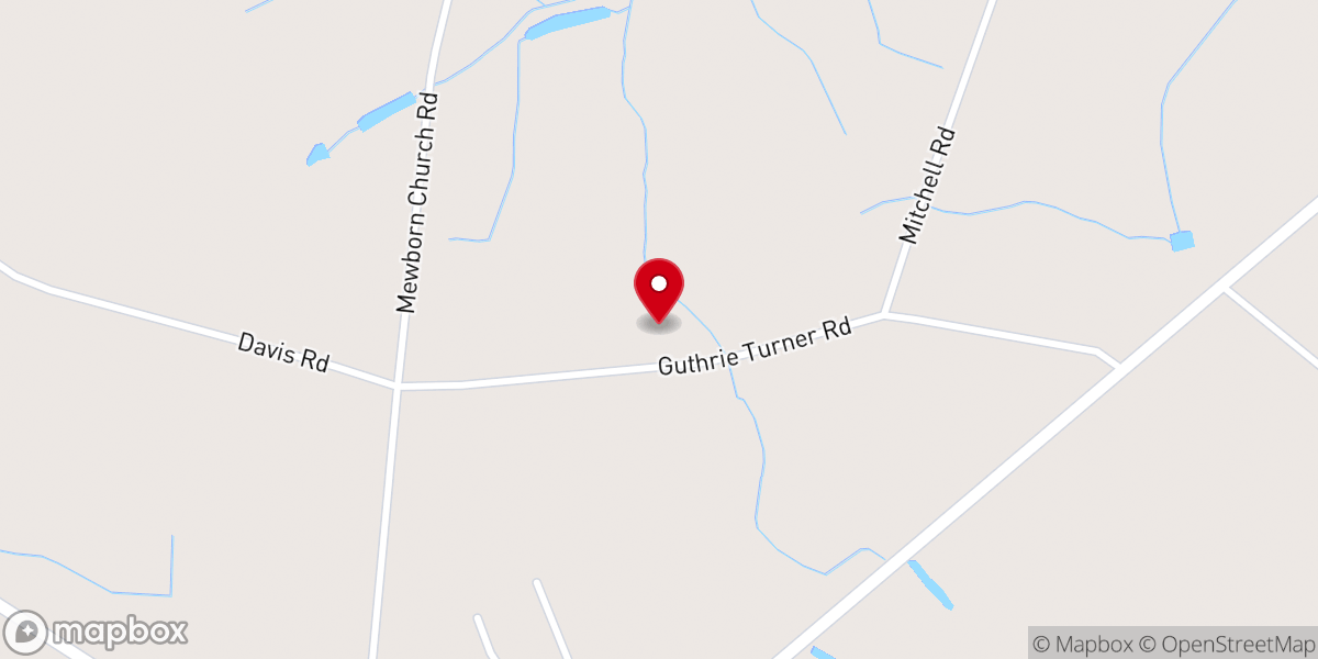 Map showing location of Holy Temple Miracle Tabernacle