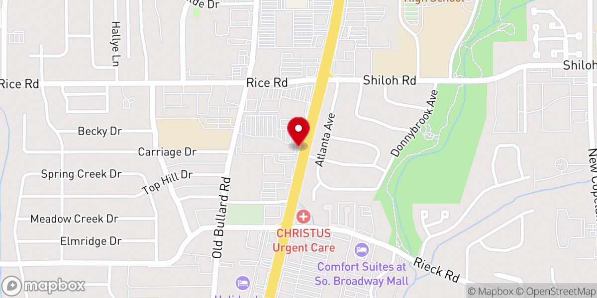 Map showing location of Child Evangelism Fellowship of Smith County Church