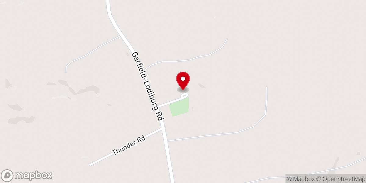 Map showing location of Walnut Grove Baptist Church Prsng
