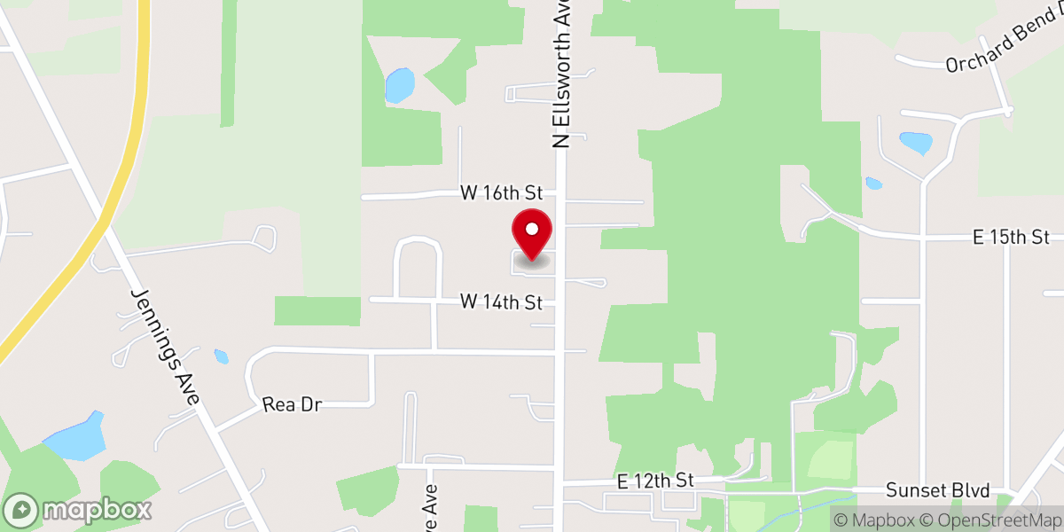 Map showing location of Little Loves Learning Center