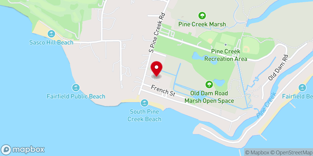 Map showing location of City Coast Church