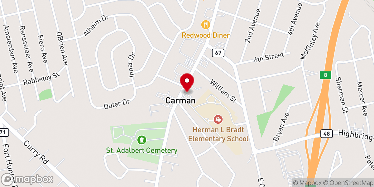 Map showing location of A.C.I.M Apostolic Church