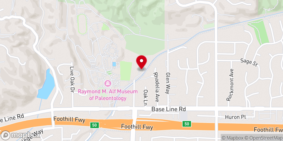 Map showing location of Hope City Church