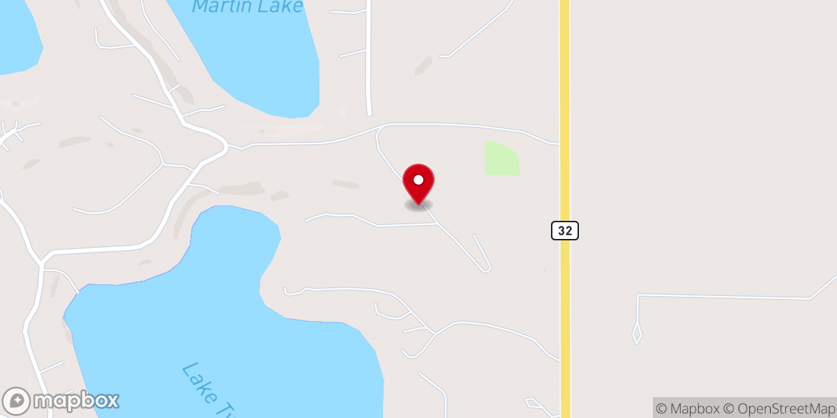 Map showing location of Camp Sancta Maria