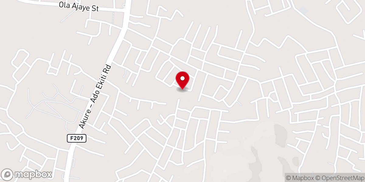 Map showing location of RCCG, CITY OF DAVID PARISH