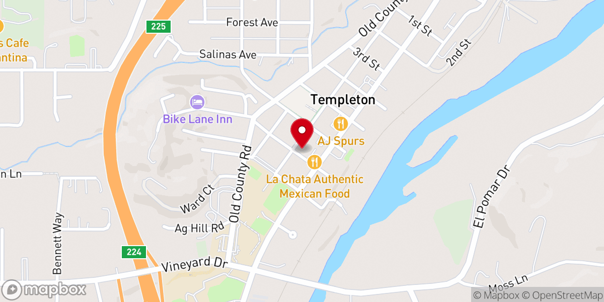 Map showing location of The Central Coast Church of Religious Science