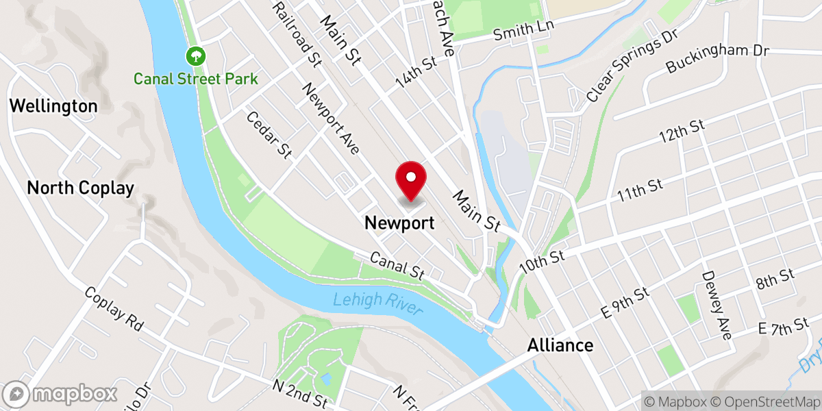 Map showing location of Assumption of Virgin Mary Orthodox Church
