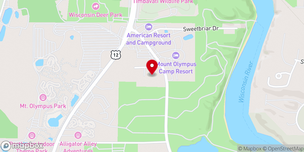 Map showing location of Holy Cross Episcopal Church