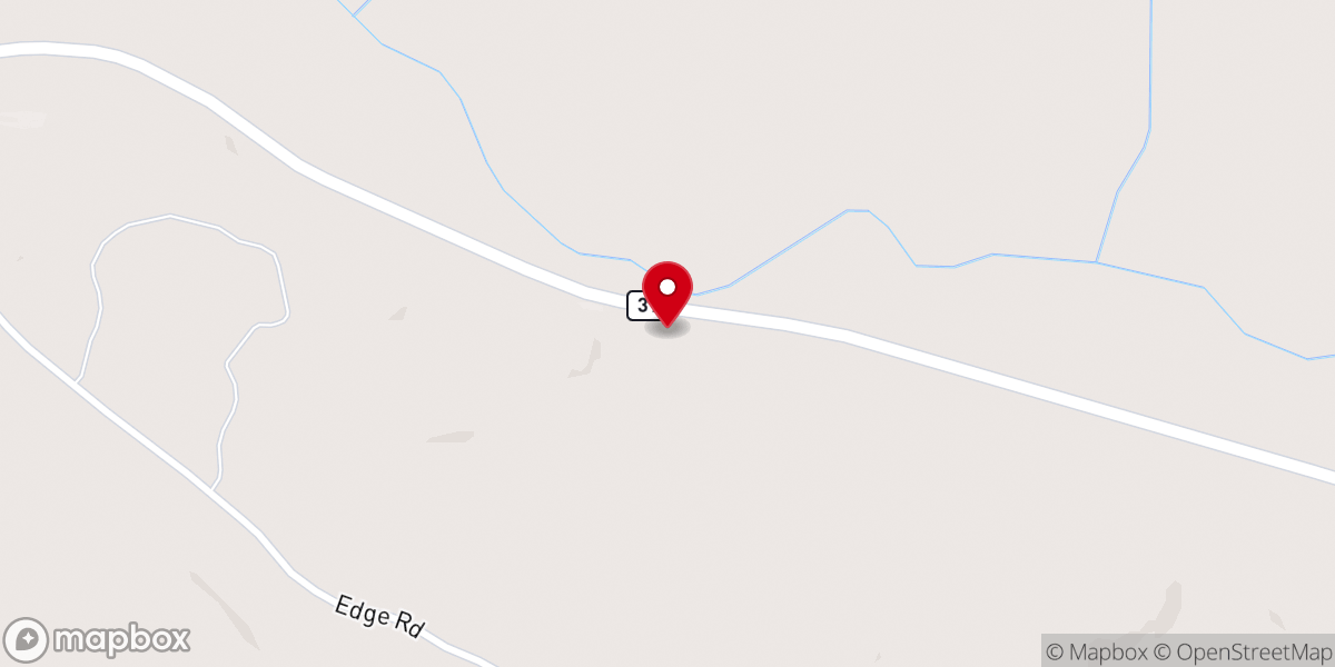 Map showing location of Athen Hill Baptist Church