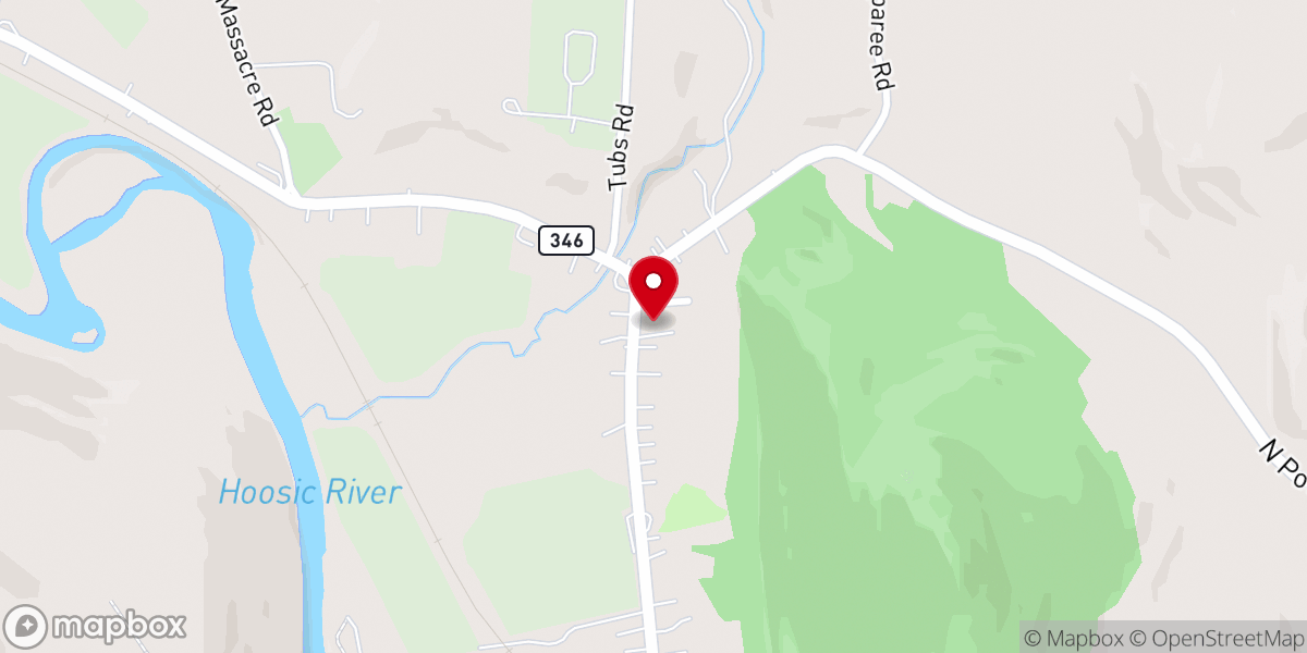 Map showing location of Faith Church (North Campus)