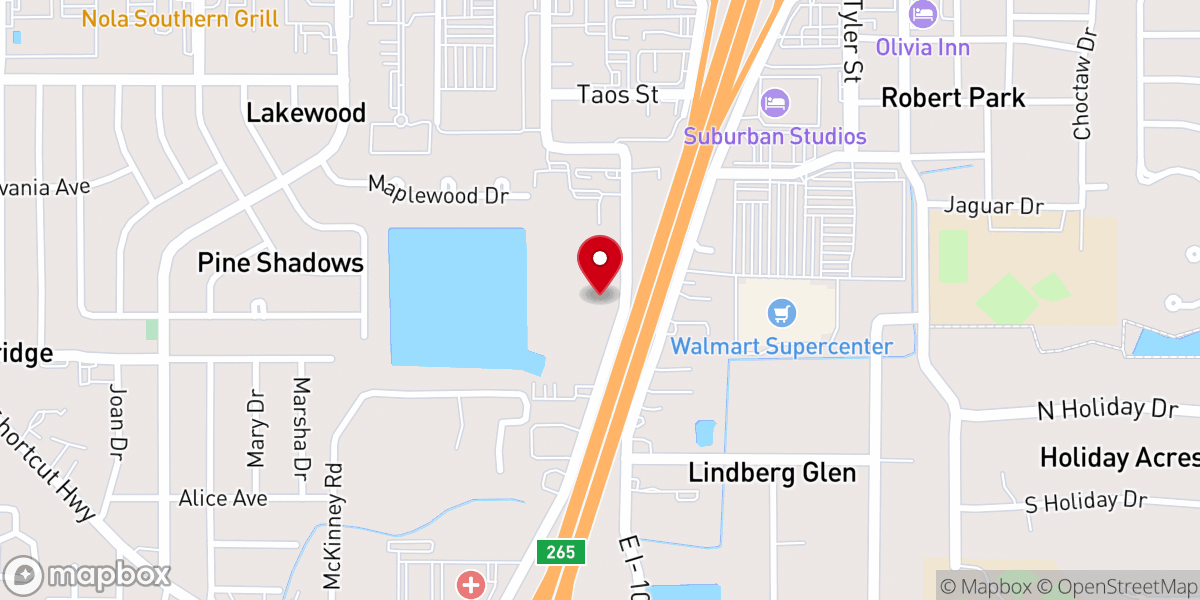Map showing location of Journey Fellowship Church