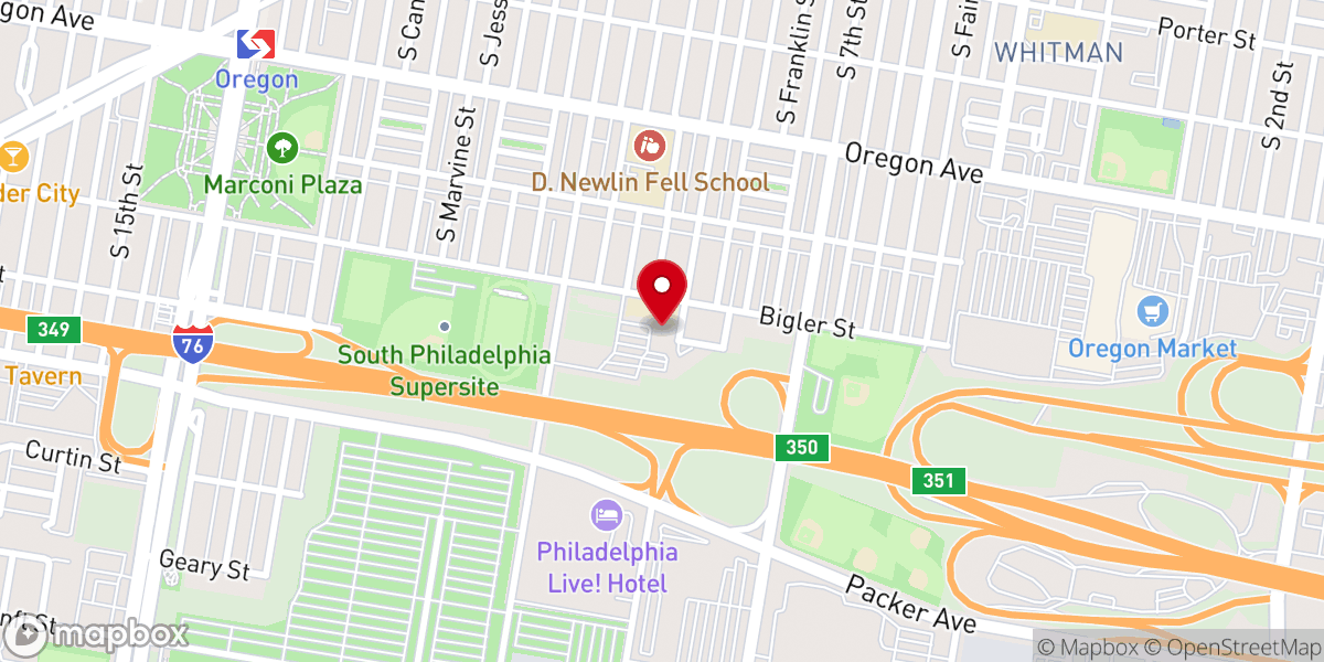 Map showing location of Stella Maris Catholic Church