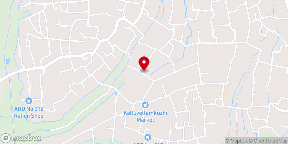 Map showing location of The Pentecostal Mission Church (TPM Faith home) , Mukhathala