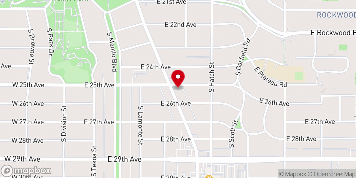 Map showing location of Church of Berachah