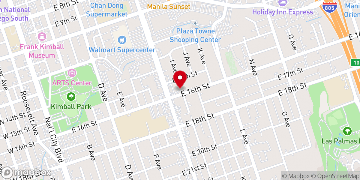 Map showing location of First Family Community Church