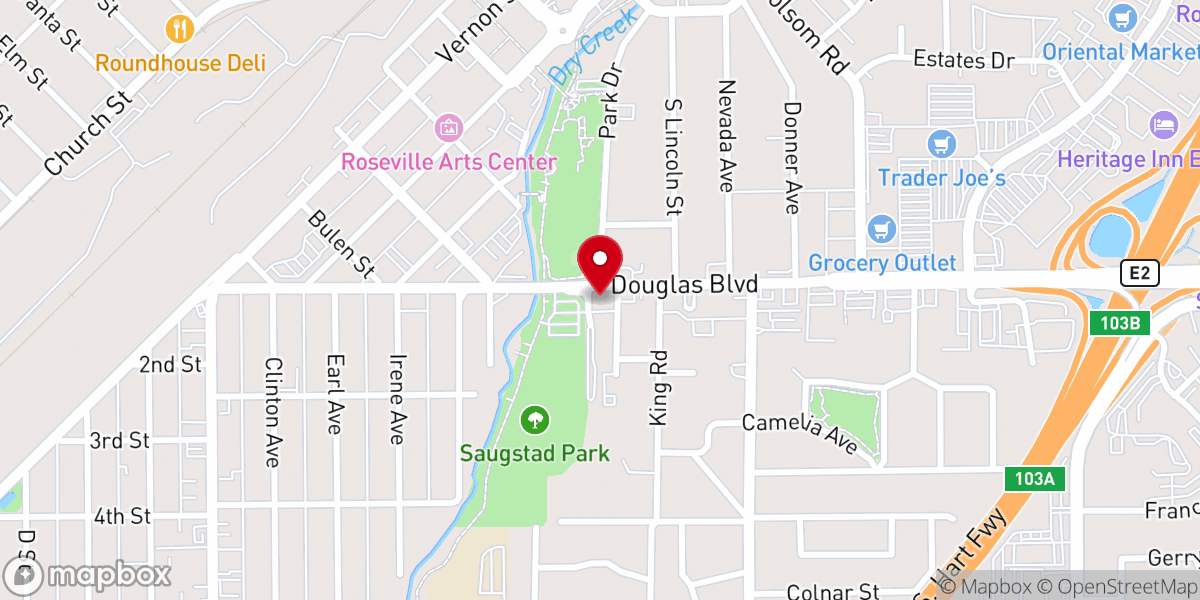 Map showing location of Eternal Life Church of God