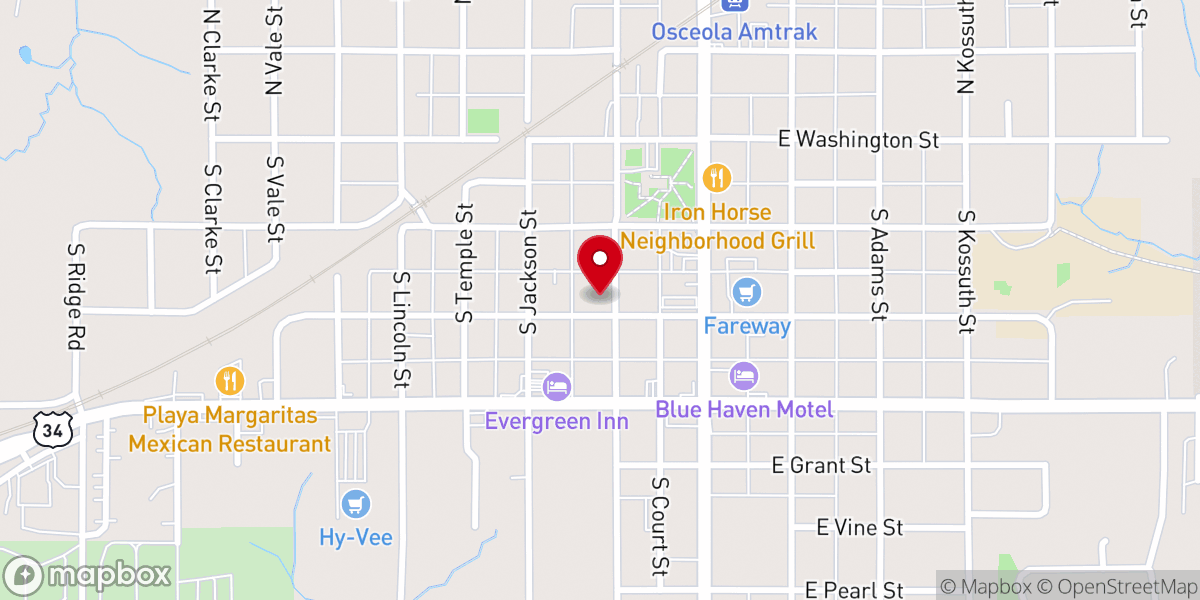 Map showing location of Iglesia de Dios de la Profecia
