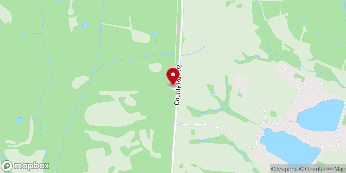 Map showing location of Living Hope Baptist Church