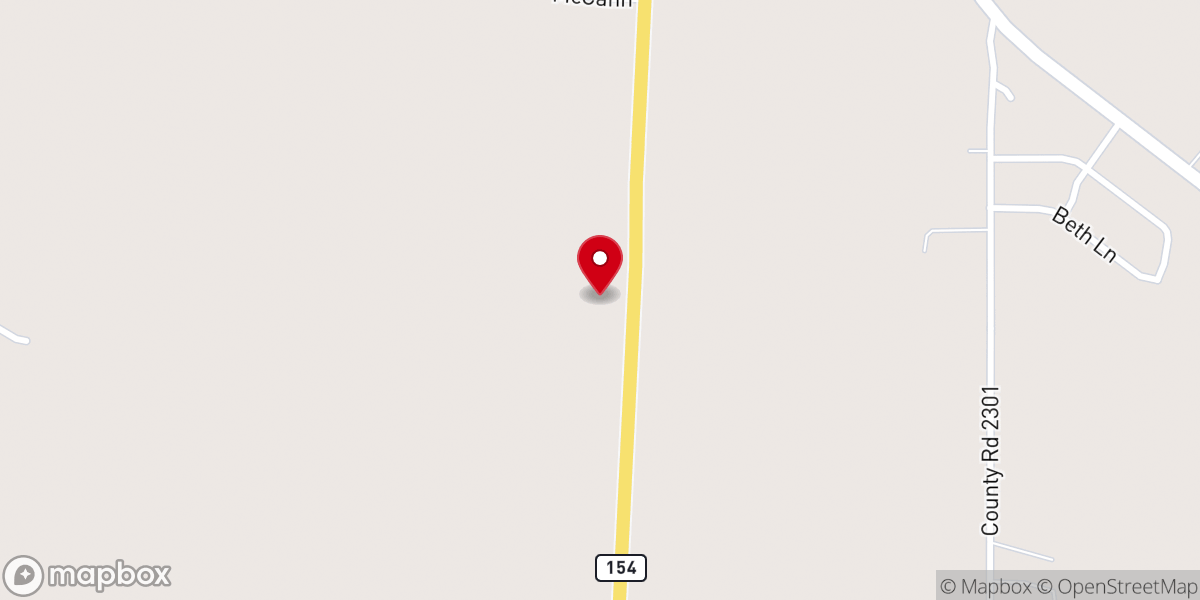 Map showing location of Sulphur Springs Dental