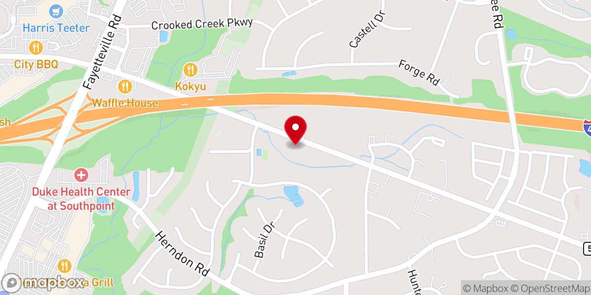 Map showing location of Church of the Brethren Peace Covenant Church