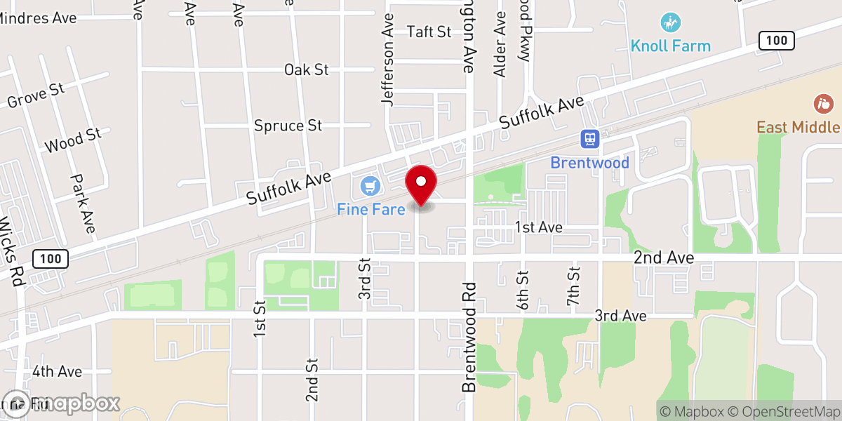 Map showing location of Iglesia Del Dios Vivo