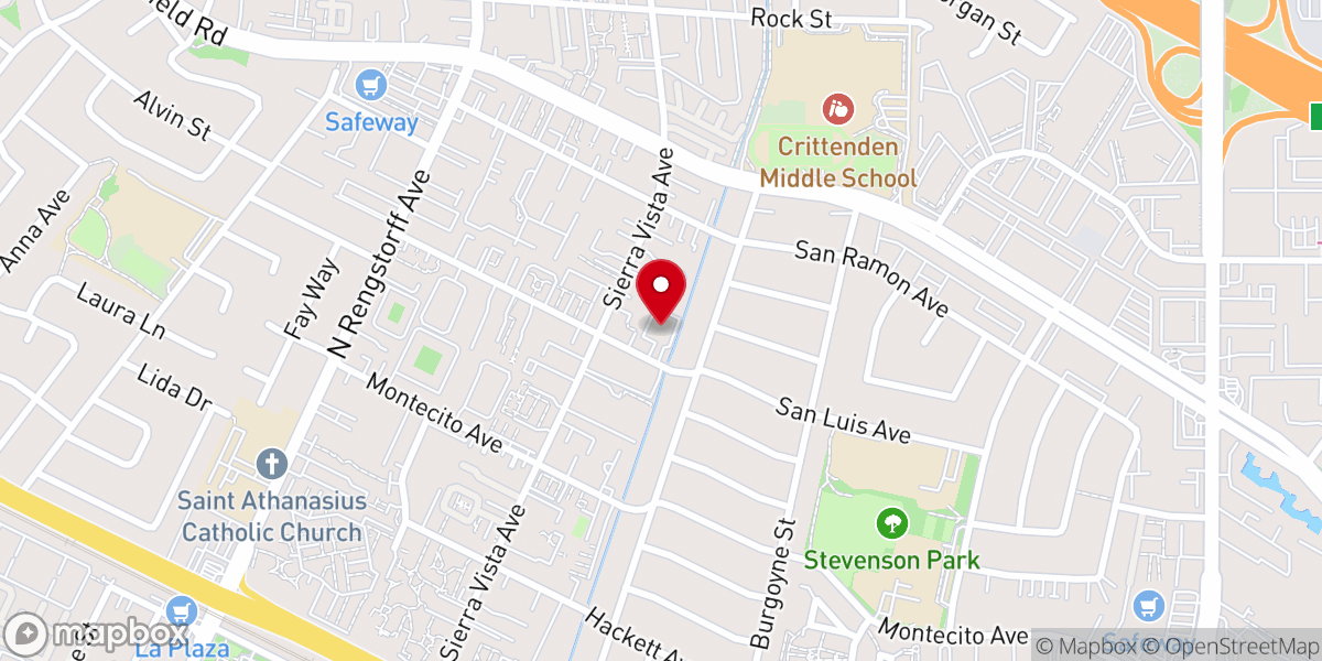 Map showing location of New Life Pentecostal Church of God