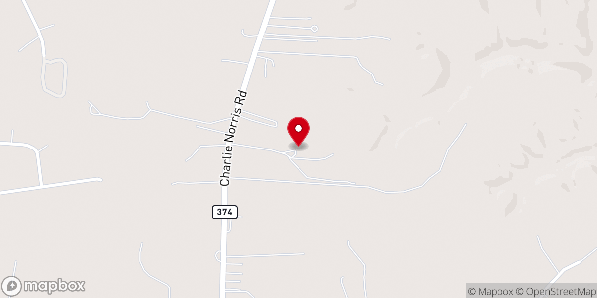 Map showing location of I Do at The Barn