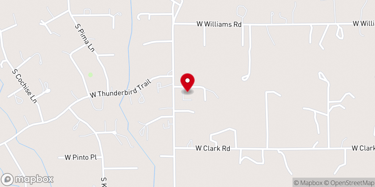 Map showing location of Peace In the Valley Lutheran
