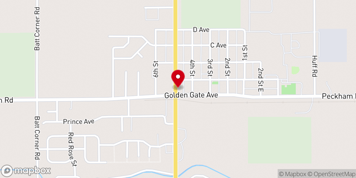 Map showing location of Wilder