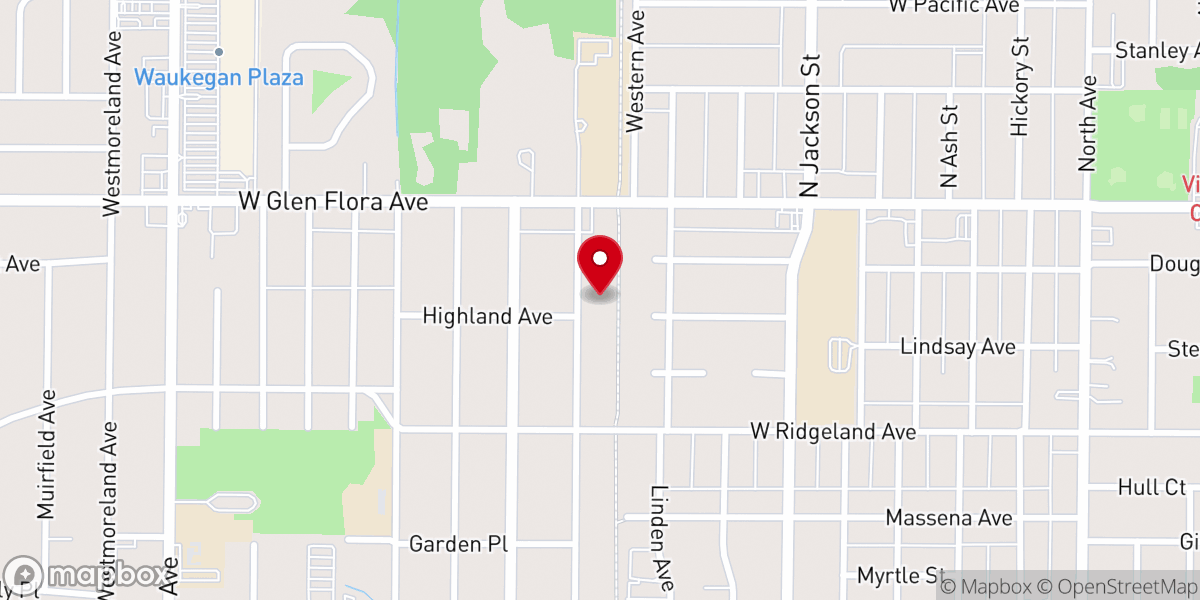 Map showing location of Shalem Seventh Day Adventist Church