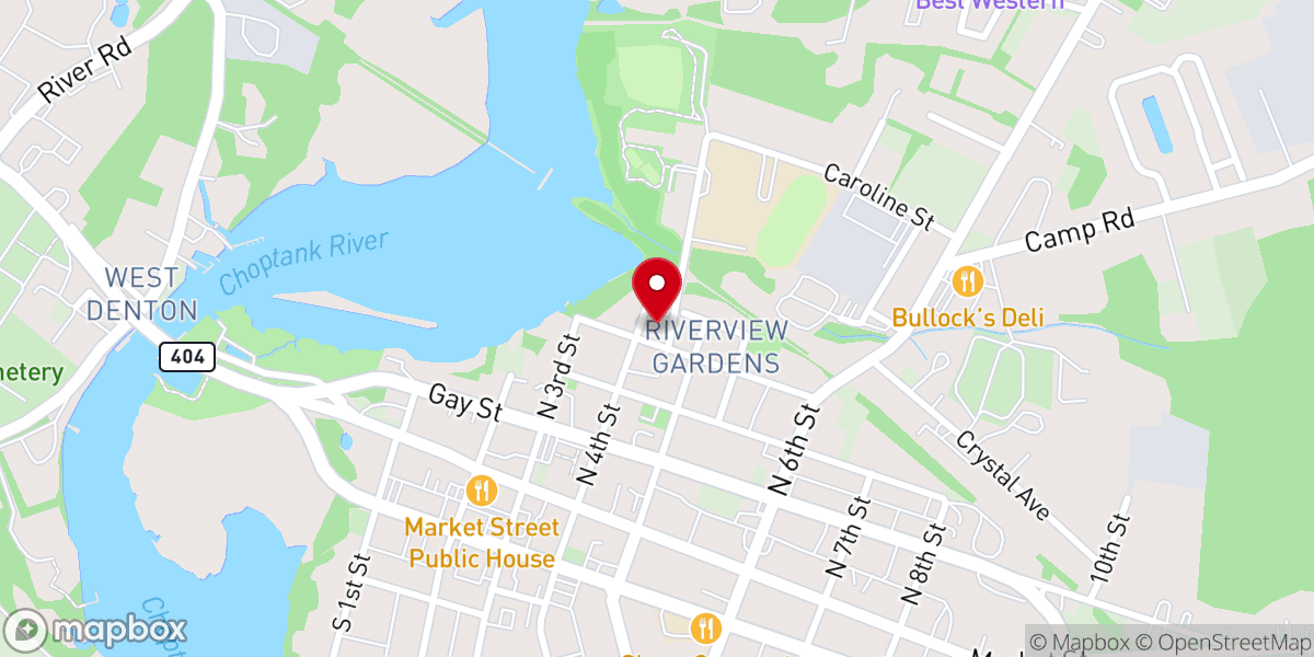 Map showing location of Kings Apostolic Holiness Church