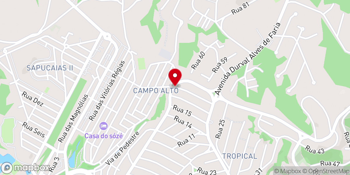 Map showing location of Igreja Pentecostal Unida do Brasil - IPUB Local