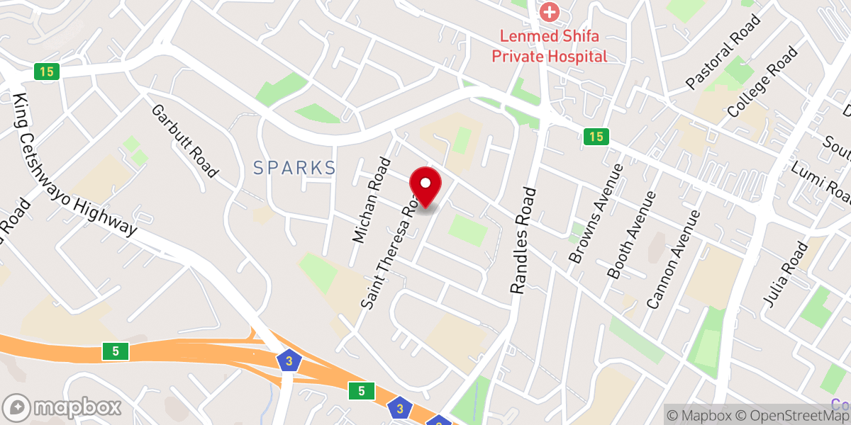 Map showing location of Souls Outreach Association