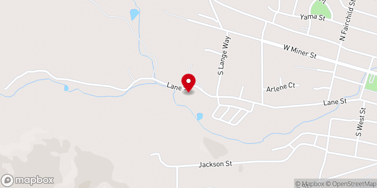 Map showing location of The Gathering Yreka