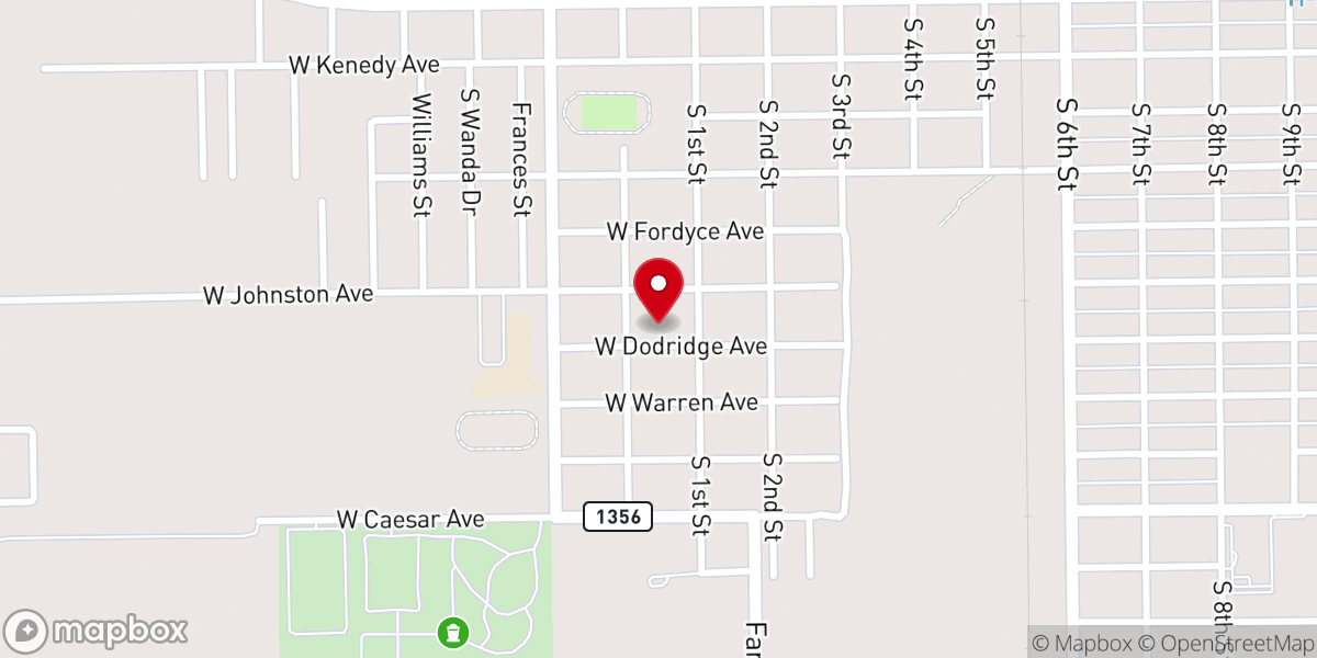 Map showing location of Fellowship of Christian Families