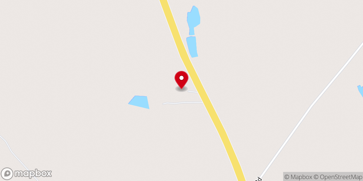 Map showing location of Bethel M.B. Church