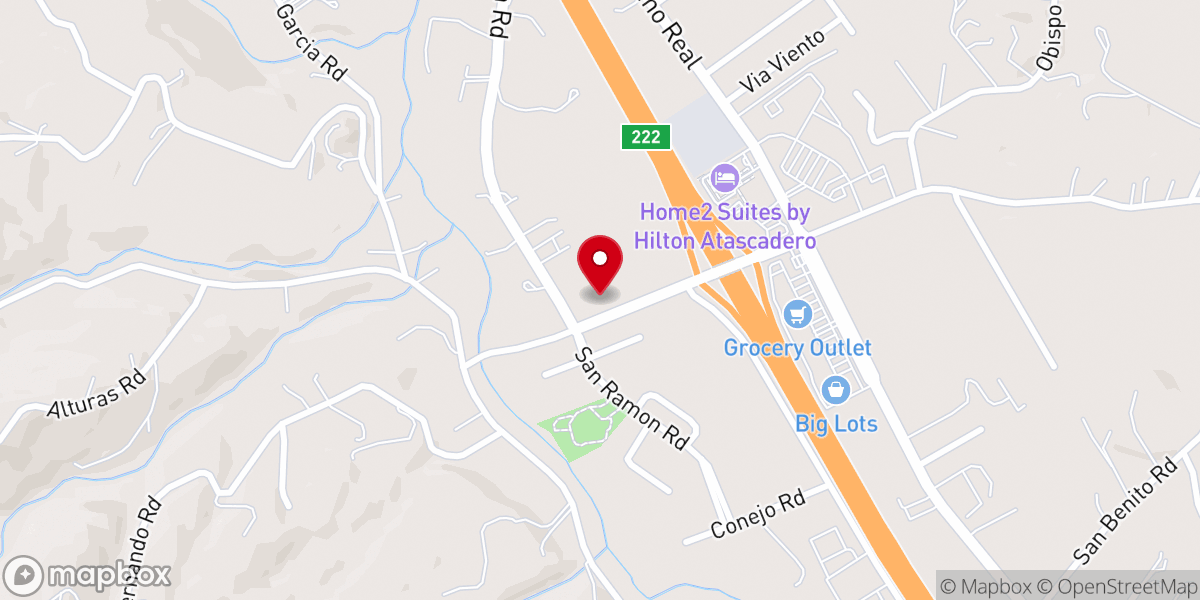 Map showing location of First Assembly of God Church - Food Distribution Center